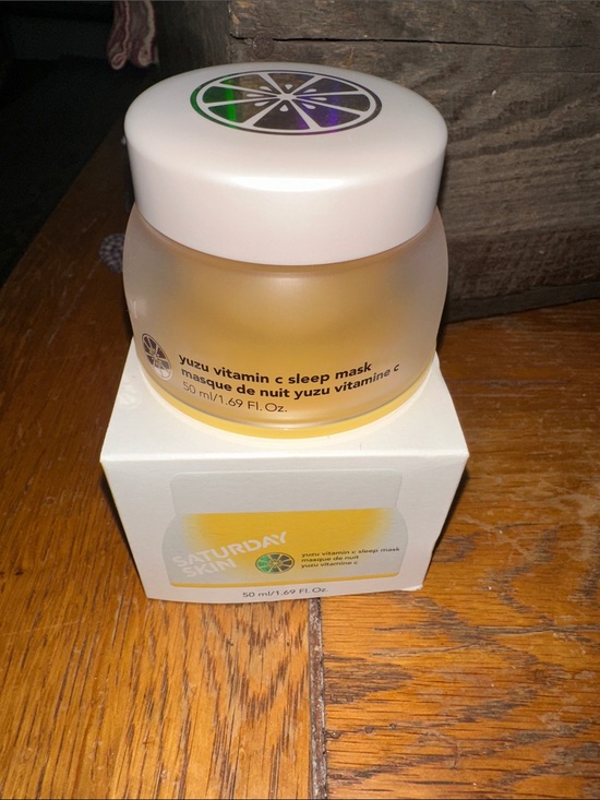 saturday skin Other - Saturday Skin Yuzu Vitamin C Sleep Mask — Yellow